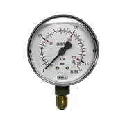 Радиален манометър за въздух Wika сух  ф 63 мм, 0-1.6 bar, 111.10 - product - 033 PNT 064