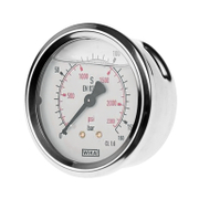 Аксиален манометър за въздух Austa глицеринов  ф 100 мм, 0-160 bar, 12МТ - product - 033 PNT1199