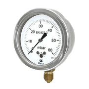 Радиален манометър за въздух Gesa сух  ф 63 мм, 0-0.06 bar, M0403 - product - 033 PNT1265