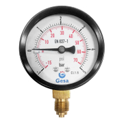 Радиален манометър за вакуум Gesa  ф 63 мм, -1-5 bar, M0201 - product - 033 PNT1395