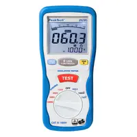 Тестер за изолационно съпротивление PeakTech  750 V, 1000 V, 2695