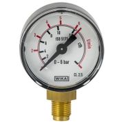 Радиален манометър за пропан бутан Oxyturbo  ф 63 мм, 0-6 bar, Maxy - product - 033 RDK1274