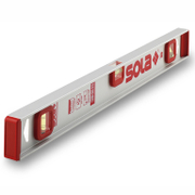 Нивелир алуминиев I профил Sola с противоударни крайни предпазители  1200 мм, 1 мм/м, I5 120 - product - 033 SOL 819