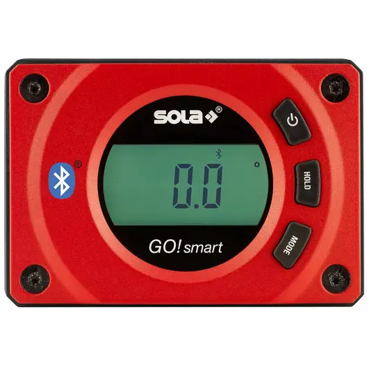 Нивелир пластмасов Sola дигитален с магнит  80 мм, Bluetooth, GO! Smart