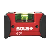 Нивелир мини Sola пластмасов с клипс  75 мм, 1 мм/м, Go!