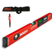 Нивелир алуминиев кутия Sola дигитален комплект  600 мм, 0.5 мм/м, Bluetooth, Red Digital 60 - product - 033 SOL1621