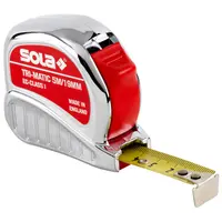 Ролетка с хромиран корпус Sola  10 м, Tri-Matic TM 10