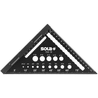 Измервателен триъгълник Sola с подвижен ограничител  195x195x205 мм, TDS 18