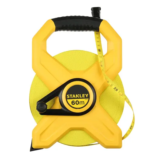 Ролетка за големи дължини Stanley с ръкохватка  60 м, 2-34-795