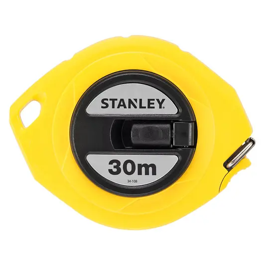 Ролетка за големи дължини Stanley в затворен корпус  30 м, 0-34-108