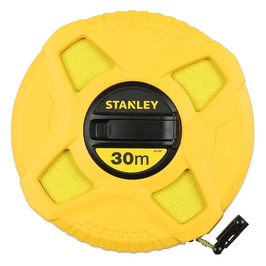 Ролетка за големи дължини Stanley в затворен корпус  30 м, 0-34-297