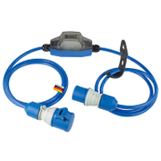 Уред за измерване разход на ток as - Schwabe с индикатор за напрежение  99 999.9, 3.5 kW, 16 A, 44 IP, 230 V, ROCO 3 - product - 033 UNI1566