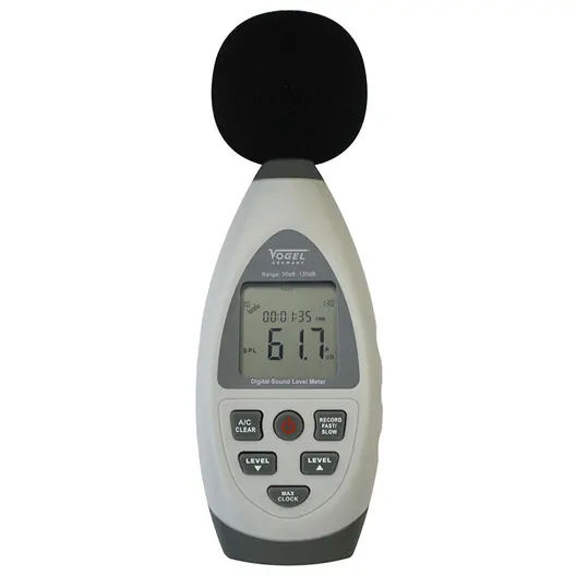 Уред Vogel за измерване на звука децибелметър  30-130 dB, 641106