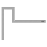 Ъгъл Vogel прав за тръбопроводни конструкции  400x300x115x65 мм - product - 033 VGL1920