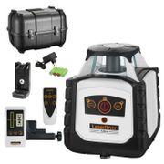 Ротационен лазерен нивелир Laserliner с приемник  с 4 батерии и зарядно, 1.2 V, 100 м, 0.15 мм/м, Cubus 110 S - product - 033 VVI 109