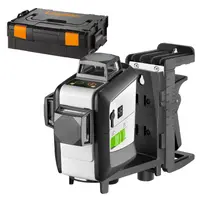 Линеен лазерен нивелир Laserliner 3D  с 1 батерия и зарядно, 7.4 V, 2.6 Ah, 30 м, 40 м, 0.2 мм/м, SuperPlane-Laser 3G Pro