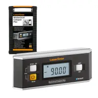 Нивелир алуминиев кутия Laserliner дигитален с магнит  152 мм, 0.1 мм/м, Bluetooth, MasterLevel Compact Plus