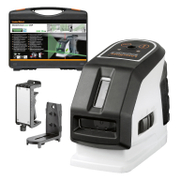 Линеен лазерен нивелир Laserliner с 2 лъча  25 м, 60 м, 0.2 мм/м, MasterCross-Laser 2GP - product - 033 VVI 112
