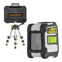 Линеен лазерен нивелир Laserliner с 2 лъча  40 м, 0.35 мм/м, CompactCross-Laser Pro