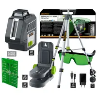 Линеен лазерен нивелир Laserliner с 2 лъча с тринога  20 м, 40 м, 0.3 мм/м, PocketLine-Laser G360