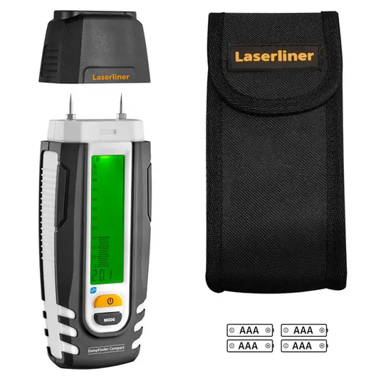 Влагомер за дърво и строителни материали Laserliner  5.6-91.6 %, DampFinder Compact Plus