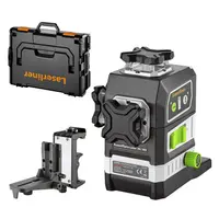 Линеен лазерен нивелир Laserliner 3D  без батерия и зарядно, 60 м, 0.2 мм/м, PowerPlane-Laser 3G Multi-18V