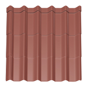 Керемида Bel Profile метална с полиестерно покритие 0.45x1170x2100 мм, червена, 3009, 0.42 бр./м2, Nordic - product - 034 BRH 693