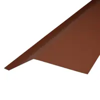 Обшивка Bravo челна за метални керемиди  0.4x2000 мм, червена, 3009, Bel Profile Economy