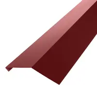 Пола надулучна Bravo за вълнообразна ламарина  0.4x2000 мм, червена, 3011, Bel Profile Standard