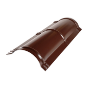 Капак за било Bravo овален метален  0.4x2000 мм, червен, 3009, Bel Profile Economy - product - 034 BRH 713