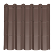 Керемида Bel Profile метална с полиестерно покритие 0.45x1170x1140 мм, кафява, 8017, 0.69 бр./м2, Nordic - product - 034 BRH 764