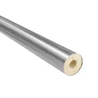 Каменна вата Chemical Products за тръби с алуминиево фолио  ф 27х30 мм, 1 м, 3/4 ", ISOLShell