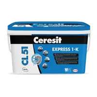 Течна хидроизолационна мембрана Henkel течна за баня  5 кг, сива, Ceresit CL 51