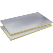 Каменна вата Knauf Insulation за камина с алуминиево фолио  30x600x1000 мм, 7.2 м2/опак., DP 10 Alu - product - 034 KNF 593