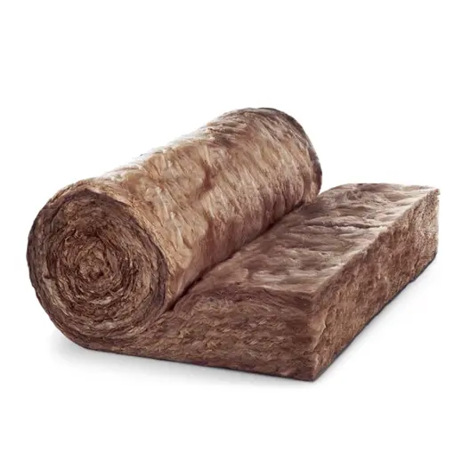 Стъклена вата Knauf Insulation за стени и покрив  9.84 м2/опак., 100х1200х9100 мм, NatuRoll Plus
