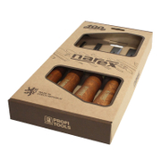 Длето дърводелско Narex Bystrice плоско с дървена дръжка комплект 4 бр., 6-26 мм, 8132 - product - 036 NRX 166