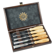 Длето дърводелско Narex Bystrice плоско с дървена дръжка комплект 5 бр., 6-25 мм, Richter - product - 036 NRX 220