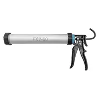Пистолет за полиуретанов уплътнител тип салам IRION  0.6 л, алуминий, FX7-60