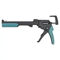 Пистолет за силикон, лепила и уплътнители Wolfcraft  0.31 л, пластмаса, MG 400 Ergo