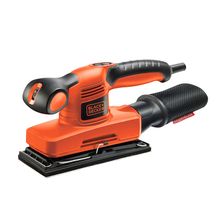 Виброшлайф Black & Decker електрически с правоъгълна плоча и плавно регулиране  240 W, 14 000-30 000 хода/мин, 92x230 мм KA320EKA