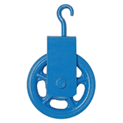 Макара строителна AMC с кука   250 мм, 0.5 т  - promo-pack - 140447