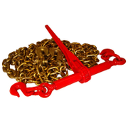 Верига за укрепване на товари QD Rigging China комплект с тресчотка   5000 кг, 1.5 м  - promo-pack - 140503