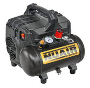 Електрически безшумен безмаслен компресор NUAIR    1 к.с., 6 л, 105 л/мин, 8 bar Siltek+ - promo-pack - 140626