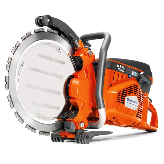 Бензинов ъглошлайф Husqvarna Construction  6.4 к.с., 4800 W, 370 мм, K 970 Ring