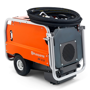 Станция Husqvarna Construction контролна бензинова 10.4 kW, 14 к.с., 40 л/мин, 140 bar, PP 518