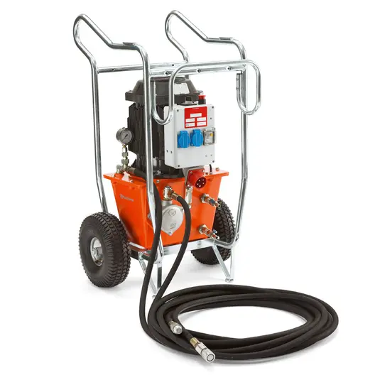 Станция Husqvarna Construction контролна електрическа 9.3 kW, 400 V, 40 л/мин, 140 bar, PP 325 E
