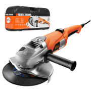 Електрически ъглошлайф Black & Decker  2000 W, 230 мм, 6500 об./мин, KG2000K - product - 141 BKD 755