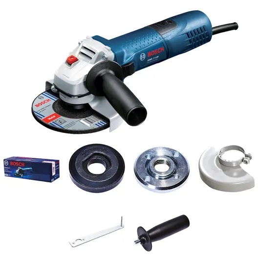 Електрически ъглошлайф Bosch  720 W, 125 мм, 11 000 об./мин, GWS 7-125