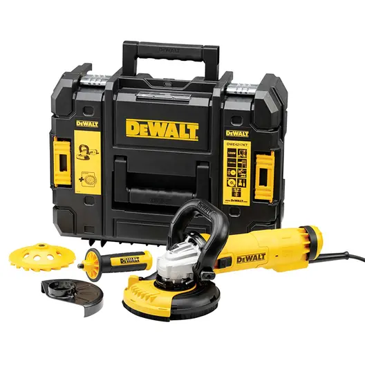 Фреза за шлайфане на бетон DeWALT  1200 W, 11 000 об./мин, 125 мм, DWE4217KT