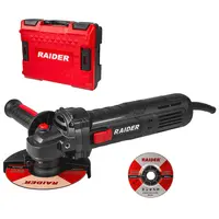 Електрически ъглошлайф Raider  900 W, 125 мм, 11 000 об./мин, RDP-AG79 Black Edition